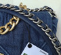 Chanel Denim 19 Flap Bag