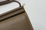 Hermes Clic-H 21 bag Etoupe Evercolor calfskin  with Gold hardwares 