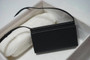 Hermes Clic-H 21 bag Black Evercolor calfskin  with Palladium hardwares 