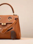 Hermes Quelle Idole Kelly Doll Bag Gold Swift Gold Hardware Hermes Quelle Idole Kelly Doll Bag Gold Swift Gold Hardware