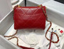 Chanel Kiss-Lock Clasp Bag Red