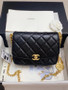 Chanel Flap Bag AS2222 with Gold Coin Charms 
