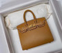 [Exclusive] Hermes Gold Birkin 20cm Epsom Gold Hardware