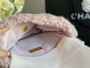 Chanel Shearling Sheepskin CHANEL 19 Flap Bag Pink 