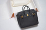HERMES LIMITED EDITION BIRKIN 25 MISS YOU SELLIER UN POINT SUR DEUX NOIR BLACK MONSIEUR GOLD HARDWARE