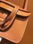 Hermes Gold Halzan mini bag  Hermes Gold Halzan mini bag