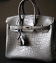 HERMES SO-BLACK BIRKIN 30 Matt alligator crocodile skin, Black hardware HERMES SO-BLACK BIRKIN 30 Matt alligator crocodile skin, Black hardware