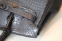 HERMES SO-BLACK BIRKIN 30 Matt alligator crocodile skin, Black hardware HERMES SO-BLACK BIRKIN 30 Matt alligator crocodile skin, Black hardware