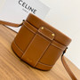 Celine MEDIUM TAMBOUR BAG IN SMOOTH CALFSKIN 