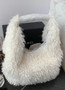 Chanel Large Hobo Bag White