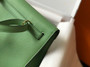 Hermes 3I Vert Criquet  Kelly Danse Bag Evercolour Leather Gold Hardware
