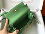 Hermes 3I Vert Criquet  Kelly Danse Bag Evercolour Leather Gold Hardware