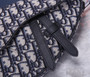 Christian Dior MINI SADDLE BAG Beige and Black Dior Oblique Jacquard  Christian Dior MINI SADDLE BAG Beige and Black Dior Oblique Jacquard