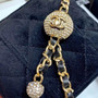 Chanel Small Vanity with Chain Black 
