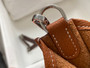 Hermès Evelyne Mini Bag Gold Taurillon Clemence Leather