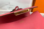 Hermes 8W Rose Azalee Constance Epsom leather 18cm Gold Hardware