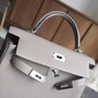 Hermès Gris Agate  Kelly 32 Togo Palladium Hardware Hermès Gris Agate  Kelly 32 Togo Palladium Hardware
