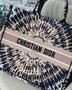 Christian Dior DIOR BOOK TOTE Multicolor Tie & Dior Embroidery  Christian Dior DIOR BOOK TOTE Multicolor Tie & Dior Embroidery