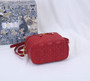 Christian Dior SMALL DIORTRAVEL VANITY CASE RED