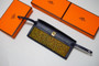 HERMÈS Kelly Cut Black Boxcalf with Peacock Feather GHW Limited Edition