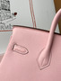 Hermes Sakura Pink  Birkin 25 cm Swift Palladium  Hardware