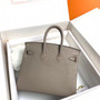 Hermes M8 Gris Asphalte Birkin 25 cm Swift Palladium  Hardware Hermes M8 Gris Asphalte Birkin 25 cm Swift Palladium  Hardware