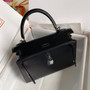 Hermès So Black Kelly 25 Box Leather Palladium Hardware Hermès So Black Kelly 25 Box Leather Palladium Hardware