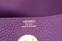 Hermes Lindy 30 P9 Anemone Togo Gold Hardware