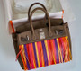 Hermes Birkin 30 Bag HSS Etoupe Multi Colour Fringe Limited Edition Hermes Birkin 30 Bag HSS Etoupe Multi Colour Fringe Limited Edition