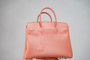 Hermes Shadow Birkin 35 Sakura Pink Swift Palladium Hardware