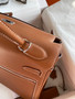 Hermes  Kelly Lakis 32 Gold with Palladium Hardware