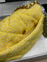 Chanel Yellow Tweed 19 flap bag 