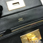 Hermès Mini 24/24 – 21 Bag Black Evergrain/Swift leather with Gold Hardware