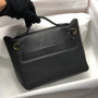 Hermès Mini 24/24 – 21 Bag Black Evergrain/Swift leather with Gold Hardware
