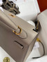 HERMES KELLY 28 SELLIER M8 GRIS ASPHALTE EPSOM GOLD HARDWARE HERMES KELLY 28 SELLIER M8 GRIS ASPHALTE EPSOM GOLD HARDWARE