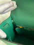 HERMES KELLY 28 SELLIER  Z6 MALACHITE EPSOM GOLD HARDWARE