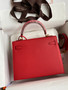 HERMES KELLY 28 SELLIER RED EPSOM GOLD HARDWARE HERMES KELLY 28 SELLIER RED EPSOM GOLD HARDWARE