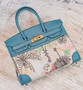 [Online Exclusive] Hermes Faubourg Tropical Birkin 30 Blue