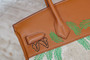 [Online Exclusive]Hermes Faubourg Tropical Birkin 30 Gold