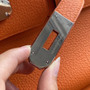 Hermes Orange Togo Shoulder Birkin JPG 42cm