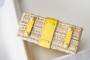 HERMES KELLY 20 MINI PICNIC JAUNE DE NAPLES YELLOW  SWIFT PALLADIUM HARDWARE