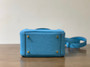 Hermes Mini Lindy 20cm Bag Blue de Nord Togo Gold Hardware