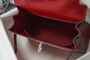 Hermes Limited Edition Bordeaux Kelly 28cm Lettre E Epsom PHW
