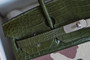 Hermes Limited Edition Birkin Bag 35 In 67 Vert Fonce Alligator and  Camouflage with Palladium hardware