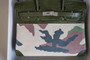 Hermes Limited Edition Birkin Bag 35 In 67 Vert Fonce Alligator and  Camouflage with Palladium hardware
