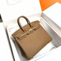 Hermes Beige de Weimer Birkin 25 cm Swift Gold Hardware Hermes Beige de Weimer Birkin 25 cm Swift Gold Hardware