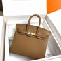 Hermes Beige de Weimer Birkin 25 cm Swift Gold Hardware Hermes Beige de Weimer Birkin 25 cm Swift Gold Hardware