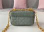 Christian Dior MICRO DIOR CARO BAG Cloud Blue  Christian Dior MICRO DIOR CARO BAG Cloud Blue
