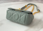 Christian Dior MICRO DIOR CARO BAG Cloud Blue  Christian Dior MICRO DIOR CARO BAG Cloud Blue
