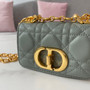 Christian Dior MICRO DIOR CARO BAG Cloud Blue  Christian Dior MICRO DIOR CARO BAG Cloud Blue